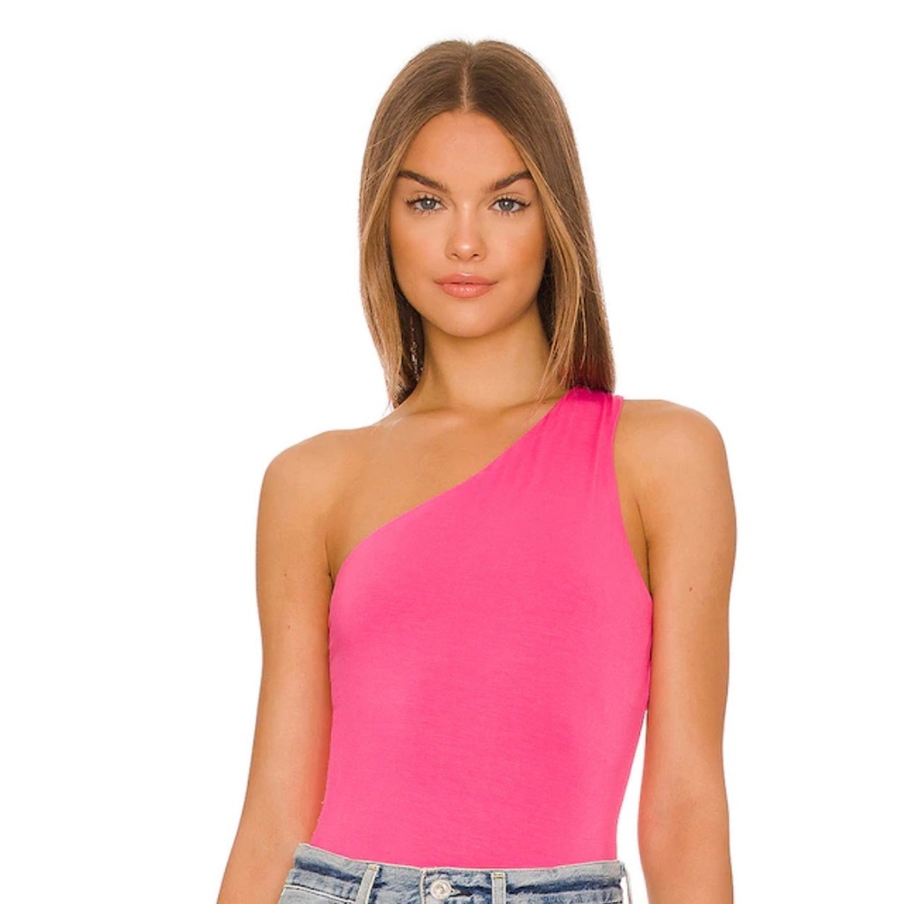 Sugar Rain neon pink body suit size small